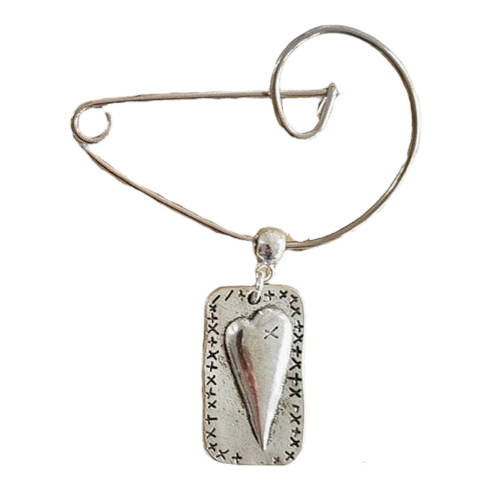 Mended Heart Brooch pack of 3