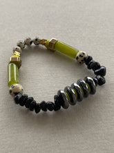 HILB05 - Green tube bracelet