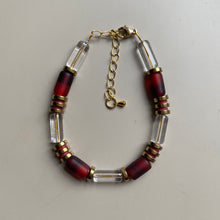 CSTB01 - Indian glass bracelet - Red