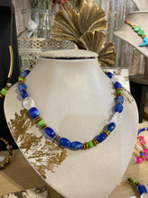 HIL12 - Royal Blue Cord adjustable necklace