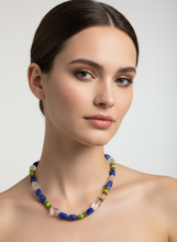 HIL12 - Royal Blue Cord adjustable necklace