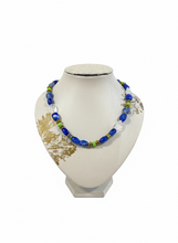 HIL12 - Royal Blue Cord adjustable necklace