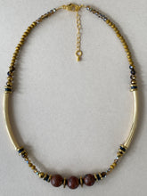 BDL16 - Semi precious Gem stone and crystal necklace