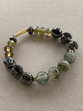 HILB04 - green yellow black bracelet