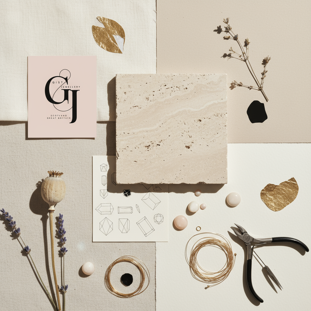 GIST Jewellery Mood Board Banner