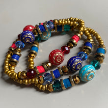 Summer bracelet - turquoise lace