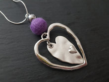 Sleek heart Pendant - 12 Colours Available **Limited Stock**