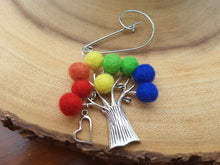 Tree Of Life Brooch Rainbow Love **PRE ORDER**