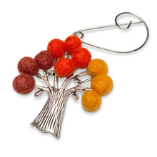 Tree Of Life Brooch Orange **PRE ORDER**