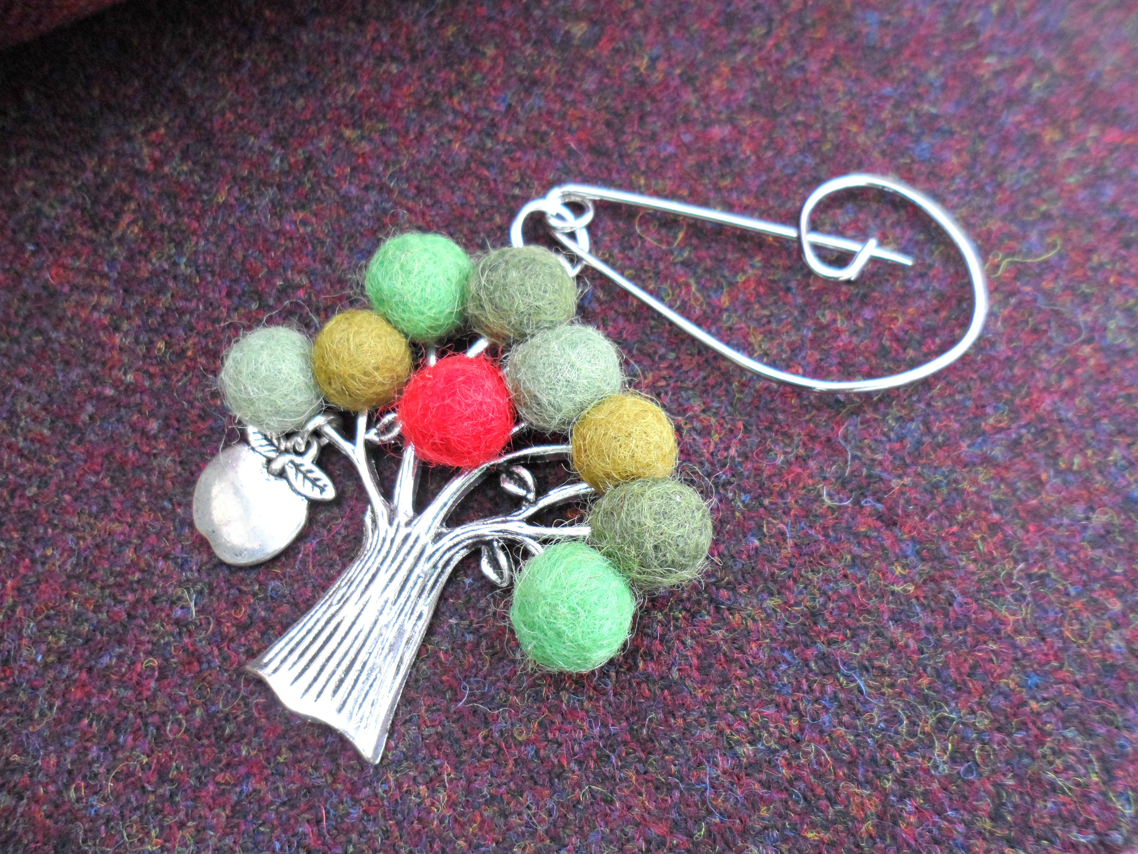 Tree Of Life Brooch Apple tree
